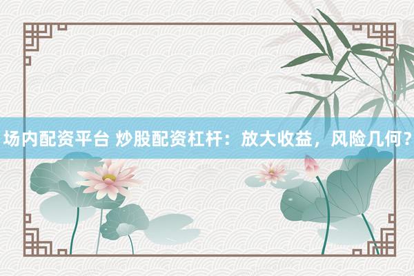 场内配资平台 炒股配资杠杆：放大收益，风险几何？