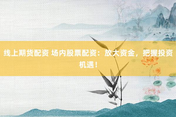 线上期货配资 场内股票配资：放大资金，把握投资机遇！